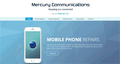 Desktop Screenshot of mercurycommunications.org.uk